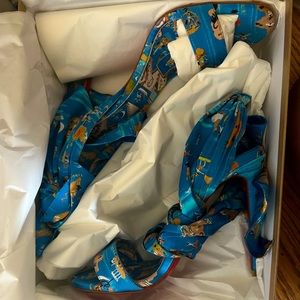 Christian louboutin size 37, fits 6.5-7 size.